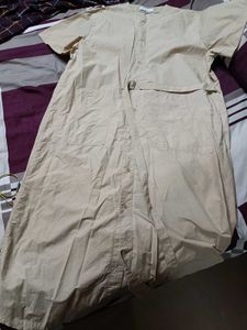 Women's Beige Shirt Dress