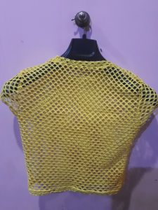 Stylish Netted Cute Top