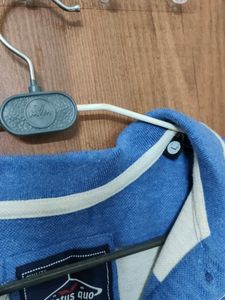 Less Used Striped Polo Shirt