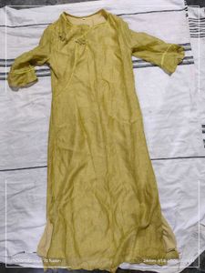 Elegant Linen Blend Maxi Dress