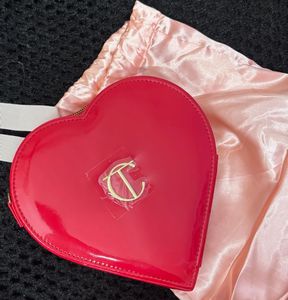 Charlotte Tilbury Red Heart Chain Bag