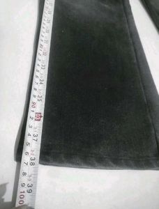 Ash black loose straight fit jeans