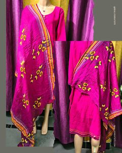 Vibrant Pink Kurta Set with Dupatta
