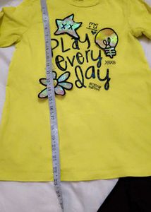 Very Cute N Beautiful Top With Leggings
