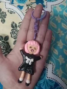 Cute sleeping Anya Forger Keychain