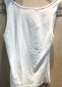H&amp;M White Tank Top