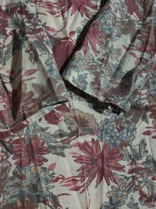 Floral Print Kurta