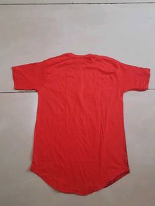 Nike Red Graphic Print T-Shirt new