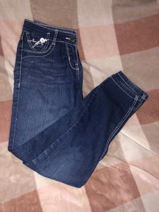 Mid Rise Blue Denim