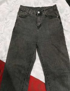 Gray Denim Jeans