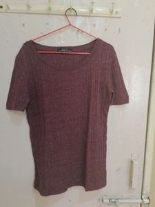 Purple Fit wear Top