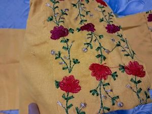 Yellow Kurta Pant Set