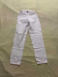 White Colored Women's Pants - Set of 2