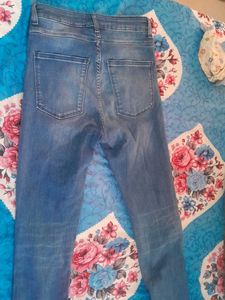 Denim Jeans 34 Hips 28 Waist