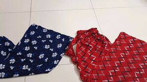 Floral Print Wide Leg Pants. *Combo Set. New*