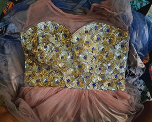 Three cplored Gown