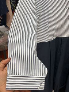 Striped Shirt Dress