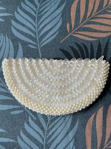 Elegant Beaded Clutch Bag
