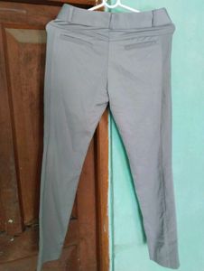 Offer prices,Length 36,Stylish Grey Zip Detail Pan