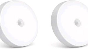 Pack of 2 Intelligent Induction Lamp, Motion Senso