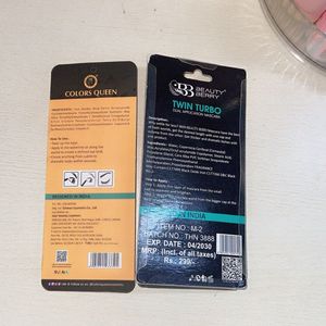 Colors Queen Kajal &amp; Beauty Berry Mascara Set
