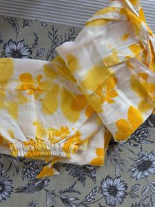 Yellow floral co-ord set
