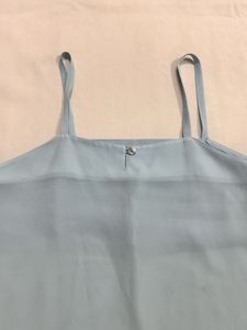 Light Blue Layered Tank Top