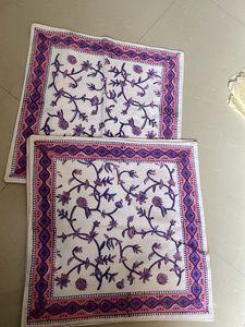 cushion cover hand block print  set of