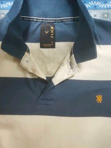 Men's Striped Polo Shirt