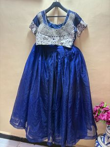 Royal Blue Lehenga Choli Set