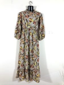 Multi Colour Printed Maxi Dress(Women’s)