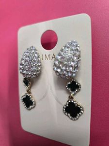 sale_Glamorous Clover Dangle Earrings