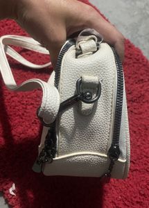 Elegant White Crossbody Bag
