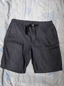 Men's Charcoal Grey Cargo Shorts
