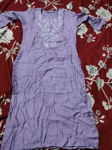 Stylish Lavender Kurta