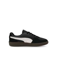 Puma Palermo Unisex Black Leather Sneakers