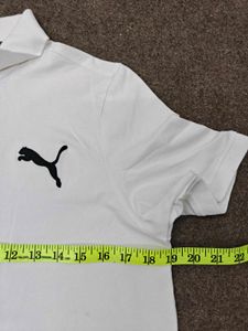 Puma White Polo Shirt
