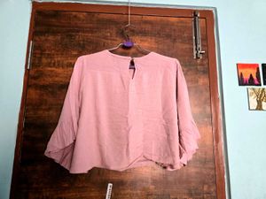 Chic Pink Bell Sleeve Top - Zink London