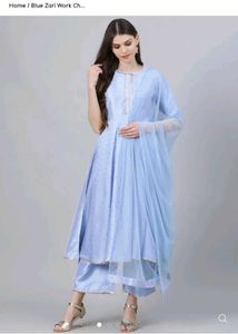 Libas Women's Blue Kurta set