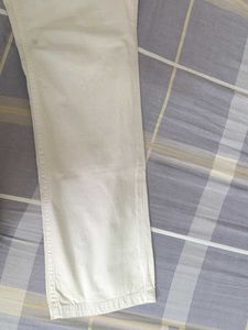 Men's Cream Chinos