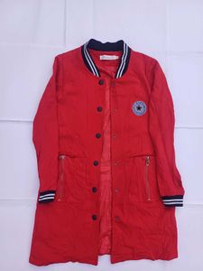 🎈Retro Red Varsity Jacket (L 30 B 17)