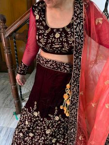 Designer Embroidered Lehenga Choli