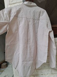 Shein Striped Button-Up Shirt