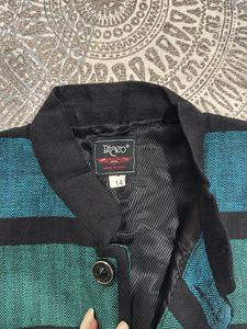 Striped Nehru Jacket