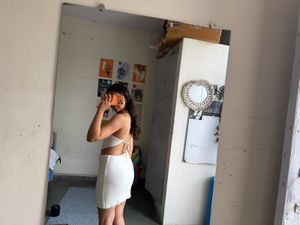 Chic White Cutout Mini Dress