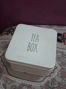 Vintage Tea Box Container