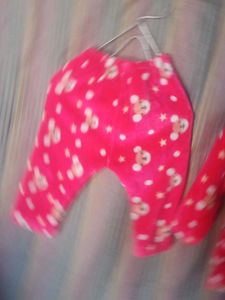 Cute Bear Print Outfit