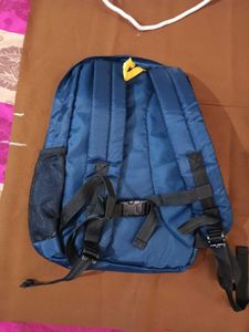TaskUs Yellow &amp; Blue Backpack