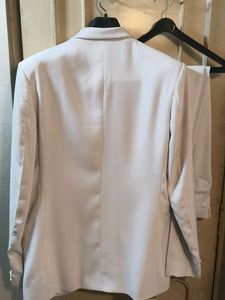 Classic Men's White 2 Pc Suit Set (with cover)