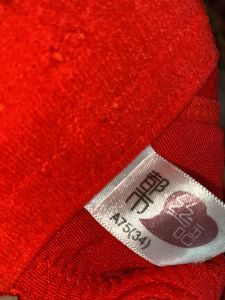 Red Tshirt Bra (padded)